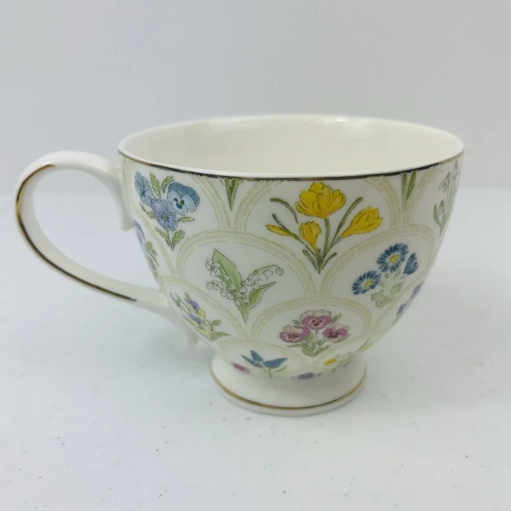 Grace Teaware Spring‎ Garden Fine Porcelain China Tea Cup Or Coffee Mug